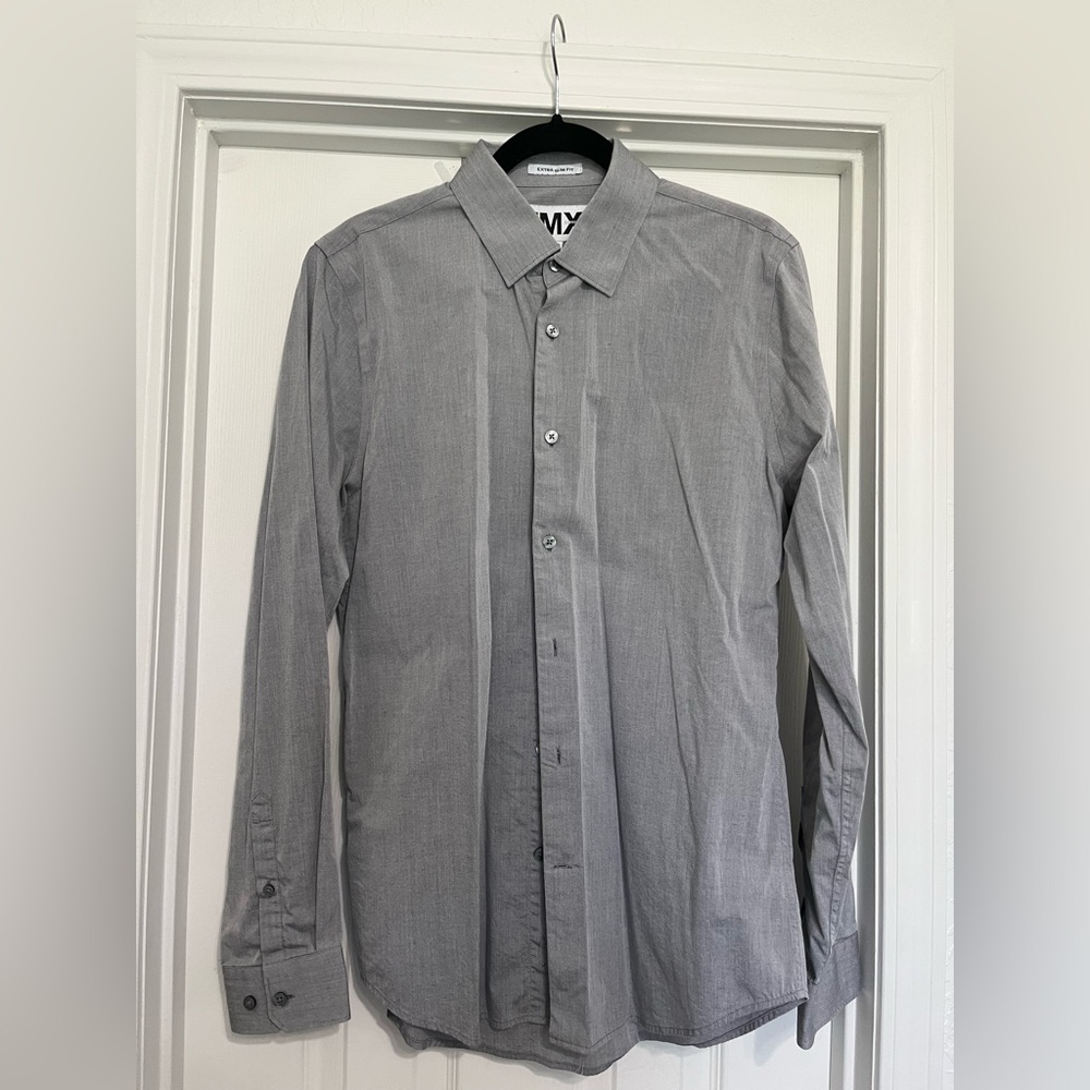 Express Charcoal Dress Shirt